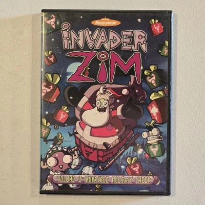 Invader Zim - Volume 3 - Horrible Holiday Cheer DVD 2004 w INSERT 2-DISC SET OOP - Image 1 of 4