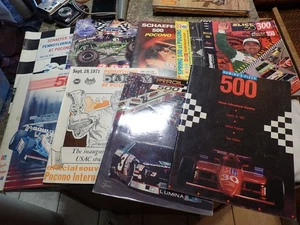 Lot Of 8 Racing /  Nascar INDY 500  Stock Car Books Literature - Coffee Table - Picture 1 of 9