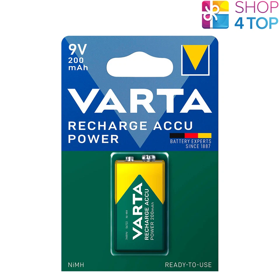 6 Pièces Varta E-block Batterie D'alimentation 200mah 56722 im 1er blister 6x