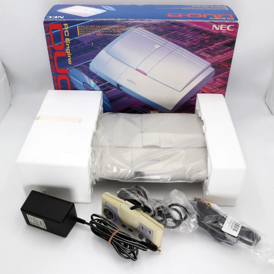 Tested PC Engine DUO-R Console NTSC-J  Box Rare Serial Match RARE - Image 1 of 4