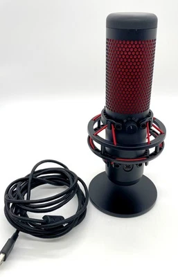 Kingston HyperX QuadCast Standalone Microphone HX-MICQC-BK Microphone - Image 1 of 4