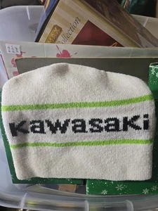 NOS? Vintage 1970s 1980s Kawasaki Winter Beanie Hat Snowmobile Motorcycle - Picture 1 of 3