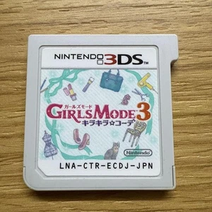 Girls Mode 3 Kirakira Code Nintendo 3DS Game Japanese Authentic Collectible - Picture 1 of 2
