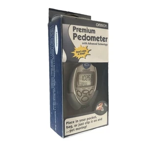 BRAND NEW SEALED!! Omron HJ-112 Premium Pedometer Pocket, Bag Or Just Clip On - Picture 1 of 5