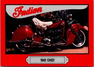 Indian Motorcycle Trading Card 1992 Edition Series I 1942 Chief - Picture 1 of 2