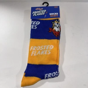 Kellogg's Frosted Flakes Novelty Crew Socks Size 6-12 New - Picture 1 of 4