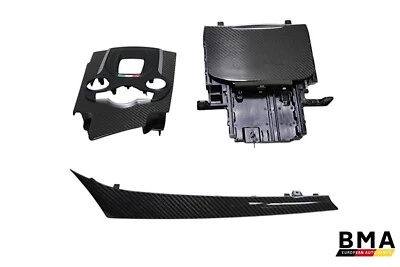 Оригинальная передняя отделка салона из углеродного волокна для Alfa Romeo Giulia Quadrifoglio 2017–2019 годов выпуска - Изображение 1 из 4