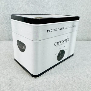 Crock Pot Recipe Card Collection in Tin Cards and Dividers 2014 - Picture 1 of 10