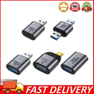 USB 3.1 to USB 3.1/Type C Adapter Mini USB3.1 Gen 2 Charging Data High Speed - Zdjęcie 1 z 24