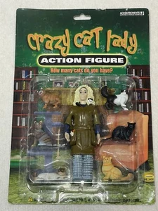 Accoutrements Crazy Cat Lady Action Figure - Afbeelding 1 van 2