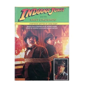 VINTAGE INDIANA JONES & THE LAST CRUSADE - Storybook Scholastic Color 1989 Book - Picture 1 of 15