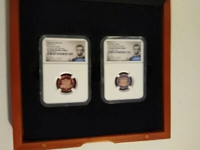 2019S LINCOLN CENT BOTH FDOI NGC PF69 1 FROM SILVER SET 1 FROM CLAD SET - Image 1 of 4