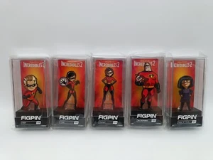 Figpin D23 Exclusive Disney Incredibles 2 Set - Picture 1 of 6
