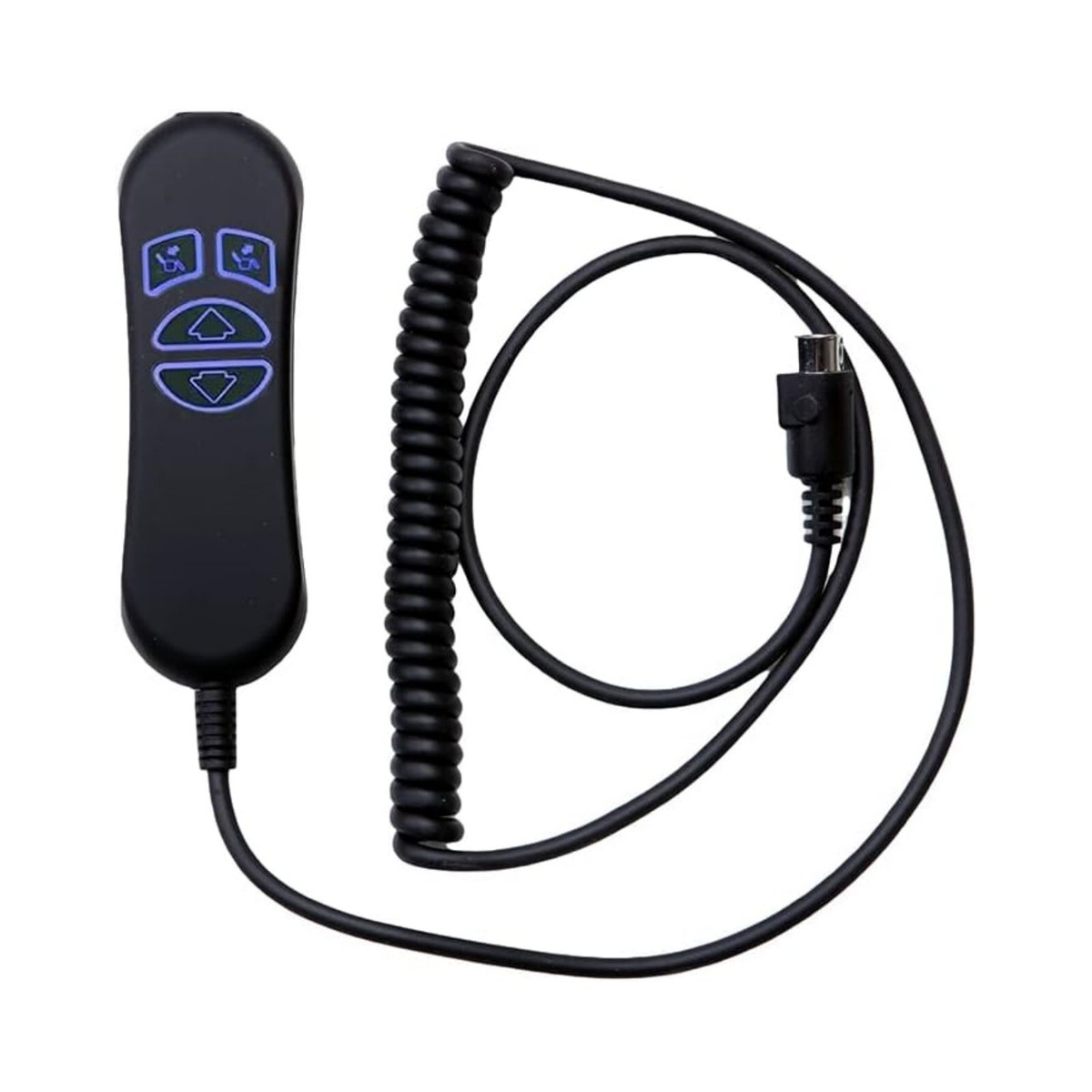 Mulin MLSK89-A2 Recliner Remote Hand Control – For Lift Chairs, Black With USB & LED