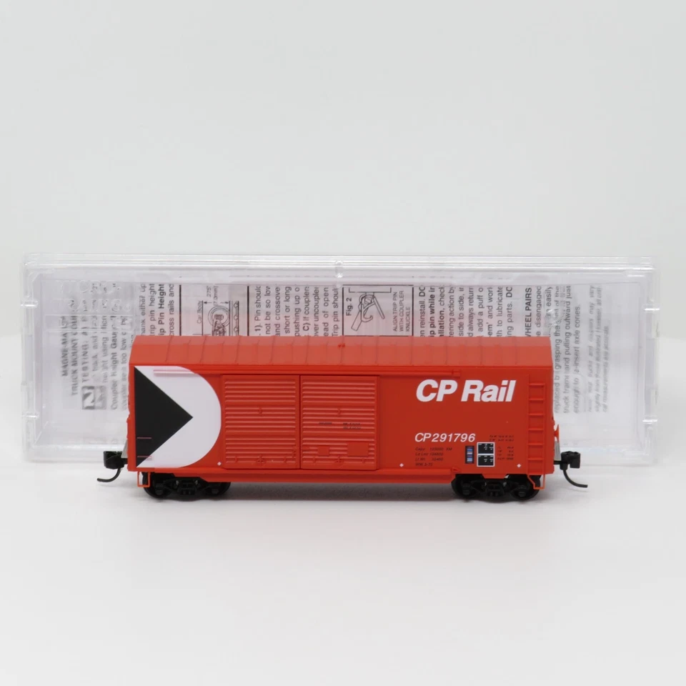 Micro-Trains N 06800540 CP Rail 40' DD Boxcar N Scale Freight Car Model Train - Image 1 of 1