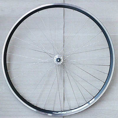 28" Vorderrad Felge Rodi Airline Nabe mit Vollachse zum Verschrauben DT Speiche - Bild 1 von 3