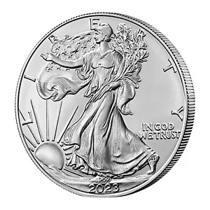2023 1Oz Collectible American Silver Eagle $1 Liberty Souvenir Coin 1.57in New - Picture 1 of 8