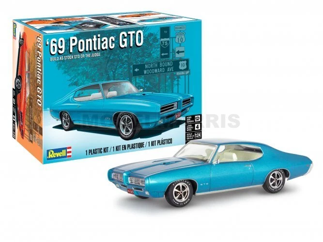 MONOGRAM 14530 1/24 1969 Pontiac GTO "The Judge" 2N1