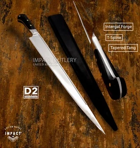 19th Century Reproduction 1-of-a-Kind Afghan Tribal Khyber Knife T-Bone Impact - Picture 1 of 14