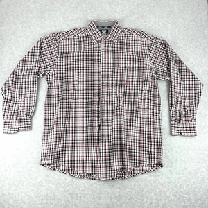 Wrangler 20X Herren XL kariertes Langarm Button-Down Hemd - Bild 1 von 9
