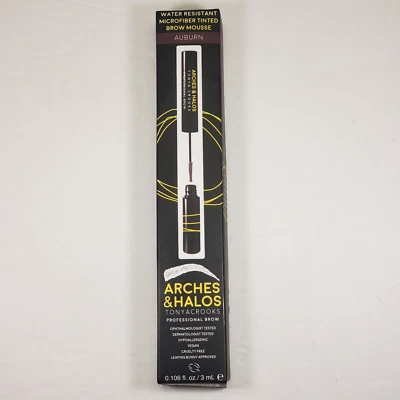 Arches & Halos Tonyacrooks Microfiber Tinted Brow Mousse Crayon *AUBURN* No Exp. - Image 1 of 4