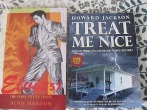 ELVIS 'FINAL 50s TOURS' A. HANSON (NEW) 'TREAT ME NICE' (WITH CD) H.JACKSON (EX) - Picture 1 of 3