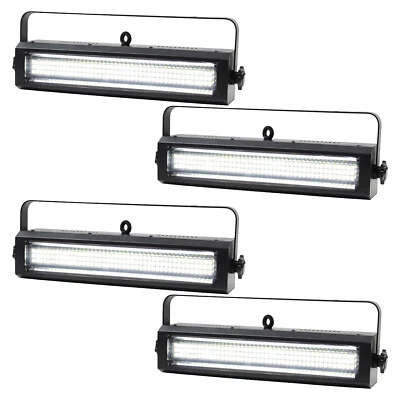 4 x Equinox Blitzer II LED Strobe White SMD DJ Disco Stage Effect - Image 1 of 4
