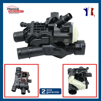 Boitier Thermostat compatible CITROEN JUMPER II III 2.0 BlueHDI- 9804160380 - Imagen 1 de 4