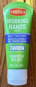 1 O'keeffe's Working Hands Night Treatment Cream  3 Oz - Picture 1 of 2