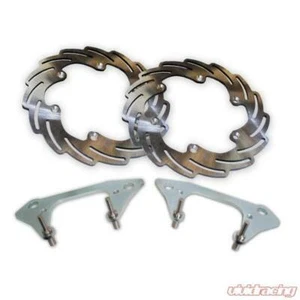 Kit de rotor de freno delantero de gran tamaño Streamline UTV 270 mm Can-Am Maverick X3 todo - Imagen 1 de 3
