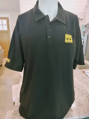 Camisa negra lisa Toyota Tundra Tri Mountain para hombre que absorbe la humedad L Foto 1 de 4