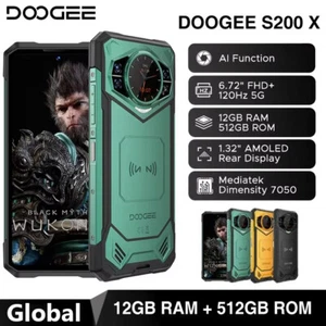 Teléfono inteligente DOOGEE S200 X 5G IP68 10100 mAh 32 GB + 512 GB 120 Hz 50 MP bandas globales NFC - Imagen 1 de 18