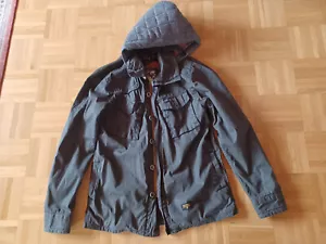 Herren Jacke "Super Dry The Waxmann Jacket", gefüttert, abnehmbare Kapuze, gebra - Bild 1 von 6