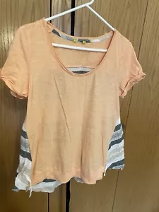 Little Yellow Button Anthropologie Top Size Medium - Picture 1 of 8