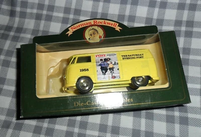 Vw Bus VOLKSWAGEN Van Norman Rockwell Saturday Evening Post Diecast Lledo 1/43 - Image 1 of 3