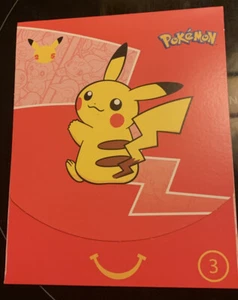 McDonald’s Happy Meal Spielzeug Pokemon Kampfkarte #3 2022 - Bild 1 von 2