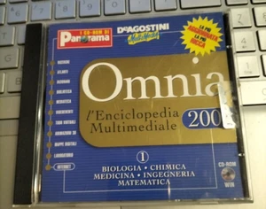 Omnia l’Enciclopedia Multimediale 2001 in cd rom Microsoft Windows vol.1 Panoram - Picture 1 of 7