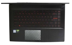 5-pack Black Touchpad Vinyl Decal Sticker for MSI GF63 PE60 GL62 GE62 GP62 GP62x - Picture 1 of 3