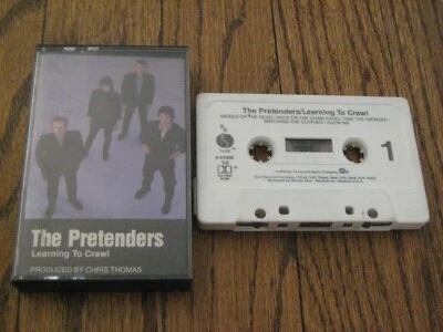Pretenders Learning To Crawl US Cassette Middle of the Road Back on The Chain Ga Foto 1 de 3
