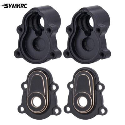 Brass Rear Outer Portal Box Housing for 1/18 RC Redcat Ascent18 Upgrade Parts - Image 1 of 4