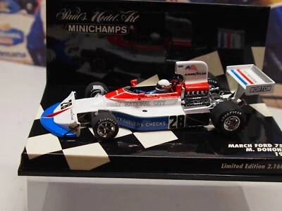 MINICHAMPS /F1 1975 MARCH FORD 751 - M DONOHUE - 1/43 SCALE MODEL CAR - Image 1 of 4