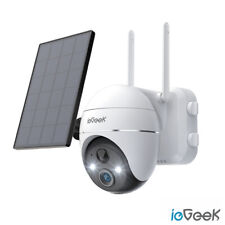 ieGeek 2K 360° PTZ Telecamera Wi-Fi Esterno con Batteria Senza Fili Alexa camera