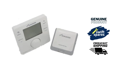 Worcester 7738112324 Comfort+ II RF wireless programmable thermostat & receiver - Image 1 of 2