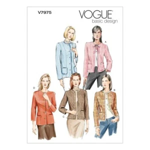 Vogue Sewing Pattern V7975 Women's Jackets Blazers with Variations - Picture 1 of 2