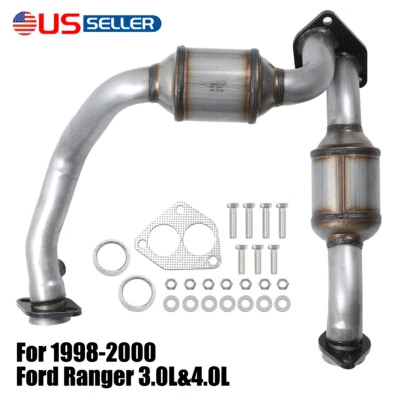 Nuevo convertidor catalítico delantero para Ford Ranger V6 1998-2000 3,0 L 4,0 L FE53316 Foto 1 de 4