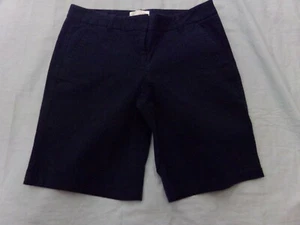 J. Crew Navy Blue Bermuda Shorts Women's Size 2 ~ EUC - Picture 1 of 2
