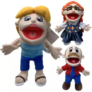 Jeffy Hand Puppet Cartoon Plush Toy Stuffed Doll Soft Figurine Kids Baby Gift- - Picture 1 of 13