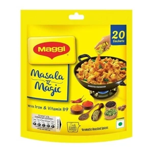 Maggi Masala Ae Magic 6g each (Pack of 20) Adds flavour to your everyday dishes - Picture 1 of 12