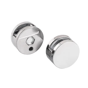 10 Pcs Mirror Clamps for Wall Bathroom Holder Clip Support Clips - Picture 1 of 12
