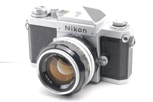 Nikon F Eye Level Nippon Kgaku + NIKKOR-S Auto 50mm F1.4 lente corporal Nikon Eye Lev - Imagen 1 de 10